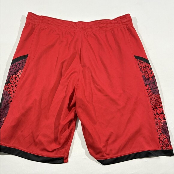 Men's Air Jordan Flight Y2K Dri-Fit Red Black Basketball Shorts Athletic Sz M - Picture 12 of 12